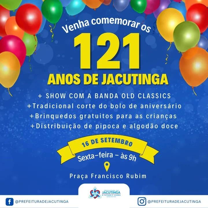 121 ANOS DE JACUTINGA