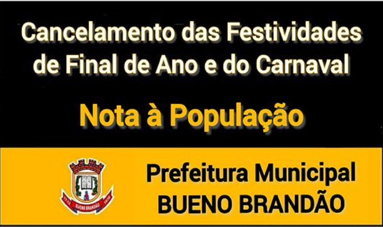 festa de reveillon e carnaval sao canceladas em bueno brandao b5f32